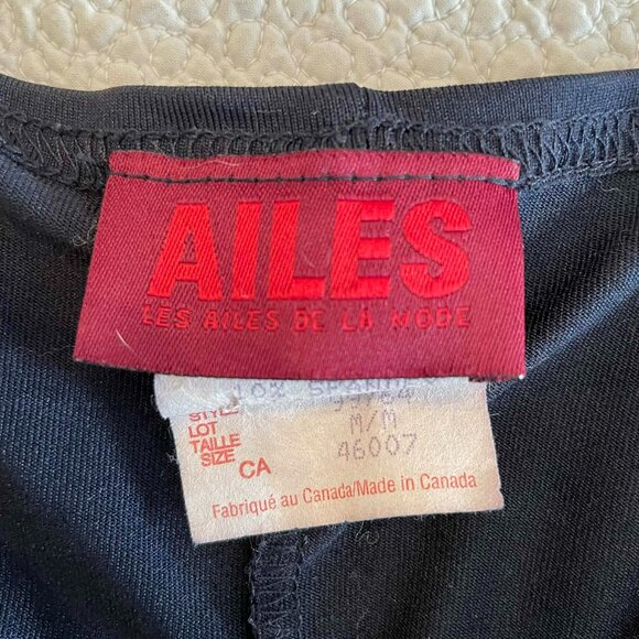 SEXY SLIP DRESS , SIZE MEDIUM, black, classic , LES AILES DE LA MODE - Picture 6 of 6